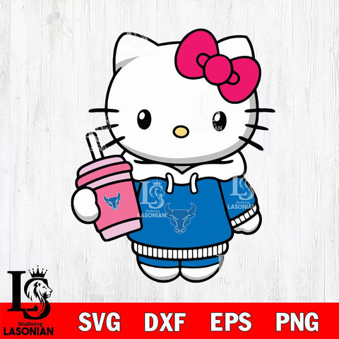 Buffalo Bulls Pretty Hello Kitty Svg Eps Dxf Png File, Digital Download, Instant Download