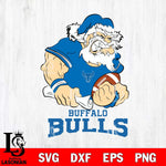 Buffalo Bulls Santa Claus Angry Svg dxf eps png pdf file,NCAA svg,Digital Download,Cricut file