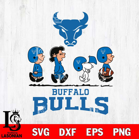 Buffalo Bulls Snoopy Sport 12 Svg Eps Dxf Png File, Digital Download