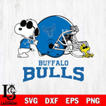 Buffalo Bulls Snoopy Sport 2 Svg Eps Dxf Png File, Digital Download