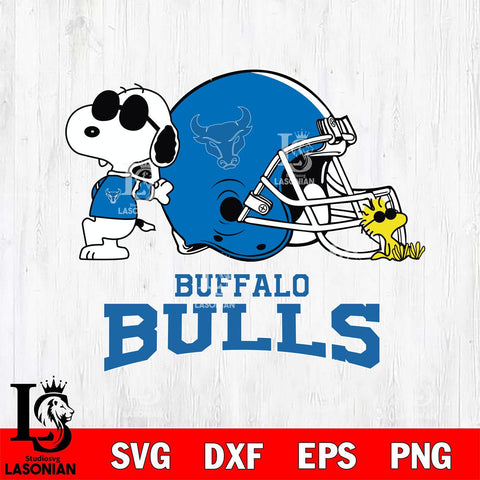 Buffalo Bulls Snoopy Sport 2 Svg Eps Dxf Png File, Digital Download