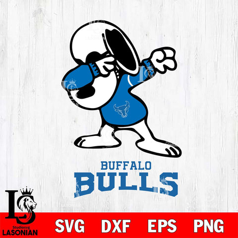 Buffalo Bulls Snoopy Sport 3 Svg Eps Dxf Png File, Digital Download