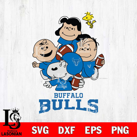 Buffalo Bulls Snoopy Sport 4 Svg Eps Dxf Png File, Digital Download