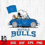 Buffalo Bulls Snoopy Sport 5 Svg Eps Dxf Png File, Digital Download