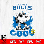 Buffalo Bulls Snoopy Sport 7 Svg Eps Dxf Png File, Digital Download