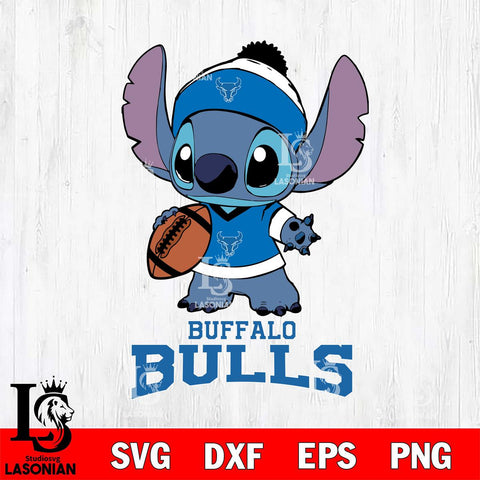 Buffalo Bulls Stitch Disney, Svg Eps Dxf Png File, Digital Download