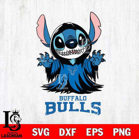 Buffalo Bulls Stitch Ghost Svg Eps Dxf Png File, NCAA svg, Digital Download, Instant Download