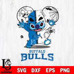 Buffalo Bulls Stitch Horror Halloween 2 Svg Eps Dxf Png File, Digital Download, Instant Download