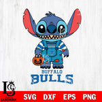 Buffalo Bulls Stitch Horror Halloween Svg Eps Dxf Png File, NCAA svg, Digital Download, Instant Download