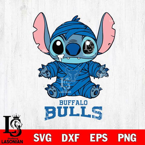 Buffalo Bulls Stitch Mummy Svg Eps Dxf Png File, NCAA svg, Digital Download, Instant Download