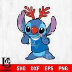 Buffalo Bulls Stitch Reindeer Svg Eps Dxf Png File, Digital Download, Instant Download