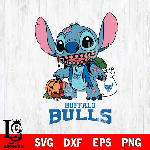 Buffalo Bulls Stitch Zombie Svg Eps Dxf Png File, NCAA svg, Digital Download, Instant Download