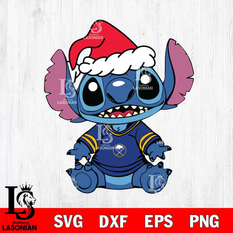 Buffalo Sabres Baby Stitch Christmas Svg Eps Dxf Png File, Digital Download, Instant Download