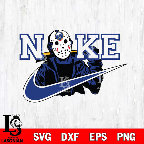 Buffalo Sabres Jason Voorhees Nike Svg Eps Dxf Png File, Digital Download, Instant Download