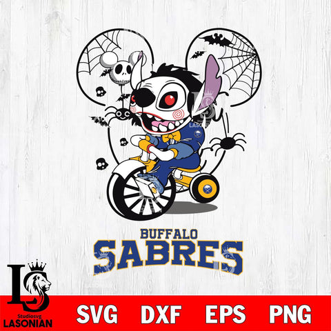 Buffalo Sabres Stitch Jigsaws Halloween Svg Eps Dxf Png File, Digital Download, Instant Download