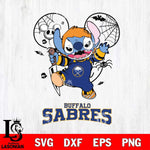 Buffalo Sabres Stitch Michael Halloween Svg Eps Dxf Png File, Digital Download, Instant Download