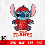 Calgary Flames Stitch Mummy Svg Eps Dxf Png File, NHL svg, Digital Download, Instant Download