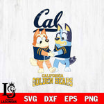 California Golden Bears Bluey Chilli Dance Svg Eps Dxf Png File, Digital Download, Instant Download