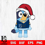 California Golden Bears Bluey Dog Christmas Svg Eps Dxf Png File, Digital Download, Instant Download