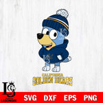 California Golden Bears Bluey Hoodie Sport Svg Eps Dxf Png File, Digital Download ,Instant Download, Cricut File