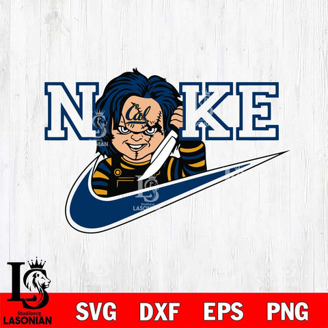 California Golden Bears Chucky Nike Svg Eps Dxf Png File, Digital Download, Instant Download