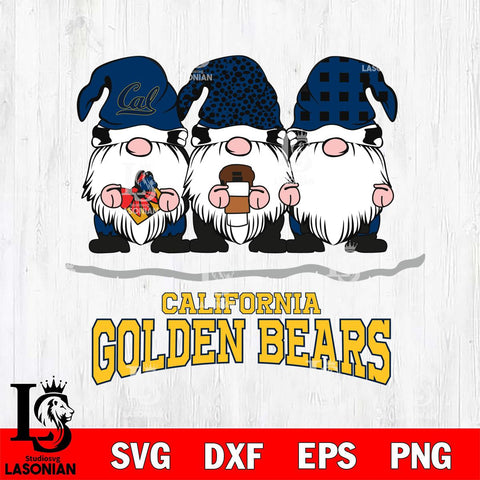 California Golden Bears Gnomes Coffee Svg Eps Dxf Png File, Digital Download, Instant Download