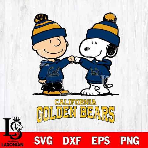 California Golden Bears Snoopy Sport 9 Svg Eps Dxf Png File, Digital Download