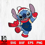 California Golden Bears Stitch Disney Christmas Svg Eps Dxf Png File, Digital Download, Instant Download