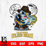 California Golden Bears Stitch Freddy Krueger Halloween Svg Eps Dxf Png File, Digital Download, Instant Download