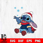 California Golden Bears Stitch Wearing Winter Scarf Svg Eps Dxf Png File, Digital Download, Instant Download