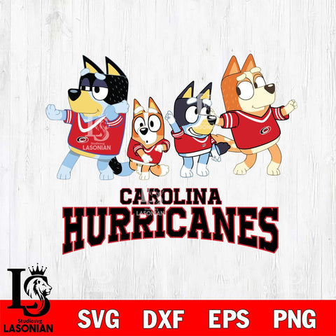 Carolina Hurricanes Bluey Mode Dance Squats Svg Eps Dxf Png File, Digital Download, Instant Download