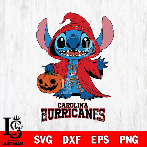 Carolina Hurricanes Stitch Horror Svg Eps Dxf Png File, NHL svg, Digital Download, Instant Download