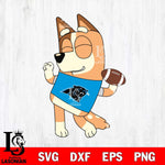 Carolina Panthers Chilli bluey NFL Svg Eps Dxf Png File, Digital Download, Instant Download