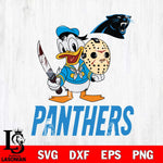 Carolina Panthers Jason Voorhees 12 Svg Eps Dxf Png File, Digital Download