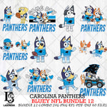 Carolina Panthers NFL Bundle 12 Svg Eps Dxf Png File, Digital Download, Instant Download