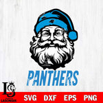 Carolina Panthers Santa Claus Christmas Svg Eps Dxf Png File,NFL Svg Files,Digital Download,Sublimation,Instant Download