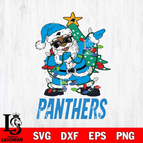 Carolina Panthers Santa Claus Ugly Christmas Svg Eps Dxf Png File,NFL Svg Files,Digital Download,Sublimation,Instant Download