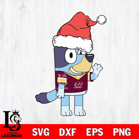 Central Michigan Chippewas Bluey Christmas Svg Eps Dxf Png File, Digital Download, Instant Download