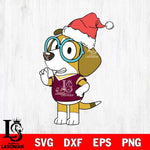 Central Michigan Chippewas Bluey Honey Christmas Svg Eps Dxf Png File, Digital Download, Instant Download