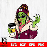 Central Michigan Chippewas Boujee Grinch 9 Svg Eps Dxf Png File, Digital Download, Instant Download