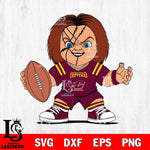 Central Michigan Chippewas Chucky Horror 2 Svg Eps Dxf Png File, NCAA svg, Digital Download, Instant Download