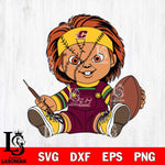 Central Michigan Chippewas Chucky Horror 9 Svg Eps Dxf Png File, NCAA svg, Digital Download, Instant Download