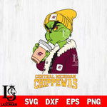 Central Michigan Chippewas Grinch Bougie Football Svg Eps Dxf Png File, Digital Download, Instant Download