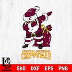 Central Michigan Chippewas Santa Claus Ugly Svg dxf eps png pdf file,NCAA svg,Digital Download,Cricut file