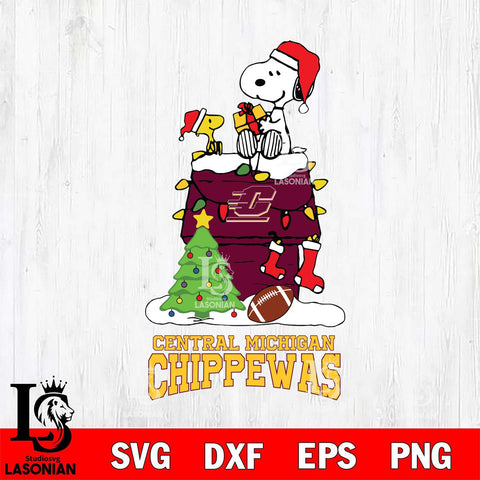 Central Michigan Chippewas Snoopy Sport 11 Svg Eps Dxf Png File, Digital Download