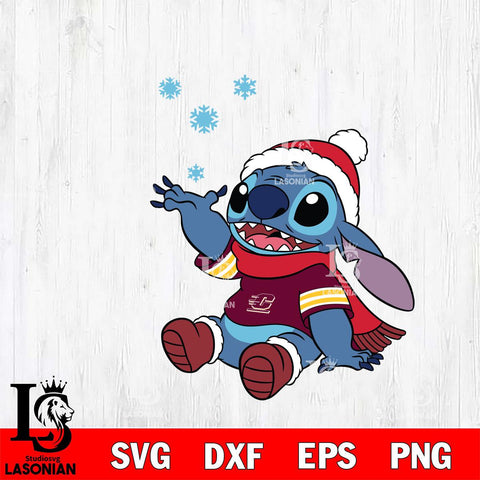 Central Michigan Chippewas Stitch Wearing Winter Scarf Svg Eps Dxf Png File, Digital Download, Instant Download