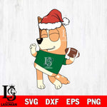 Charlotte 49ers Bluey Chilli Christmas Svg Eps Dxf Png File, Digital Download, Instant Download