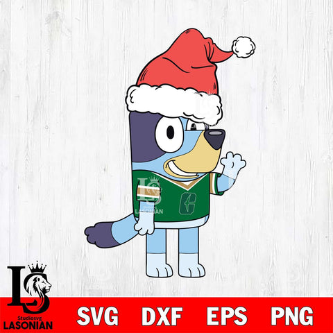 Charlotte 49ers Bluey Christmas Svg Eps Dxf Png File, Digital Download, Instant Download