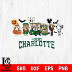 Charlotte 49ers Bluey Halloween Svg Eps Dxf Png File, Digital Download, Instant Download