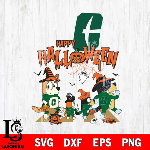 Charlotte 49ers Bluey Halloween Family Svg Eps Dxf Png File, Digital Download, Instant Download